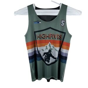 High Fives x GoPro Phunkshun Sitski Men's Basketball Jersey Size Large Rare